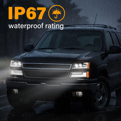 Chevy Silverado 1500 2500 3500 Headlights