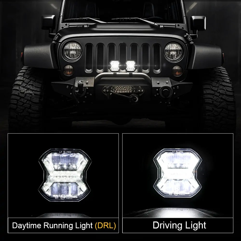 LOYO Windtunnel Driving lights with DRL