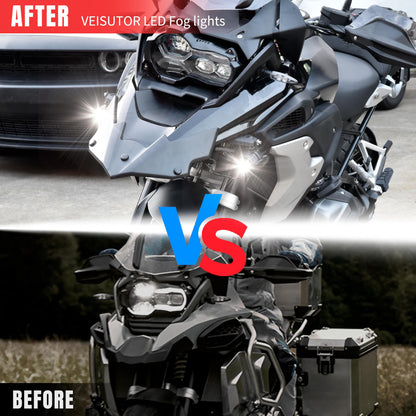 Motorcycle LED passing lights driving lights