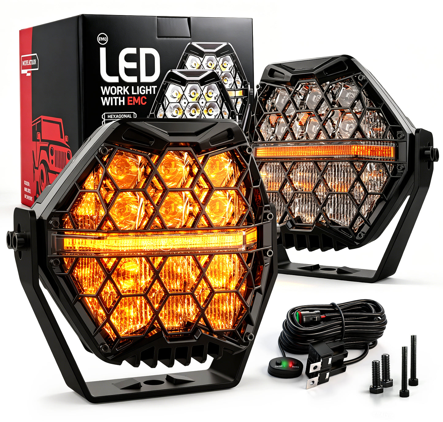 Street Legal LED Driving Lights for Offroading