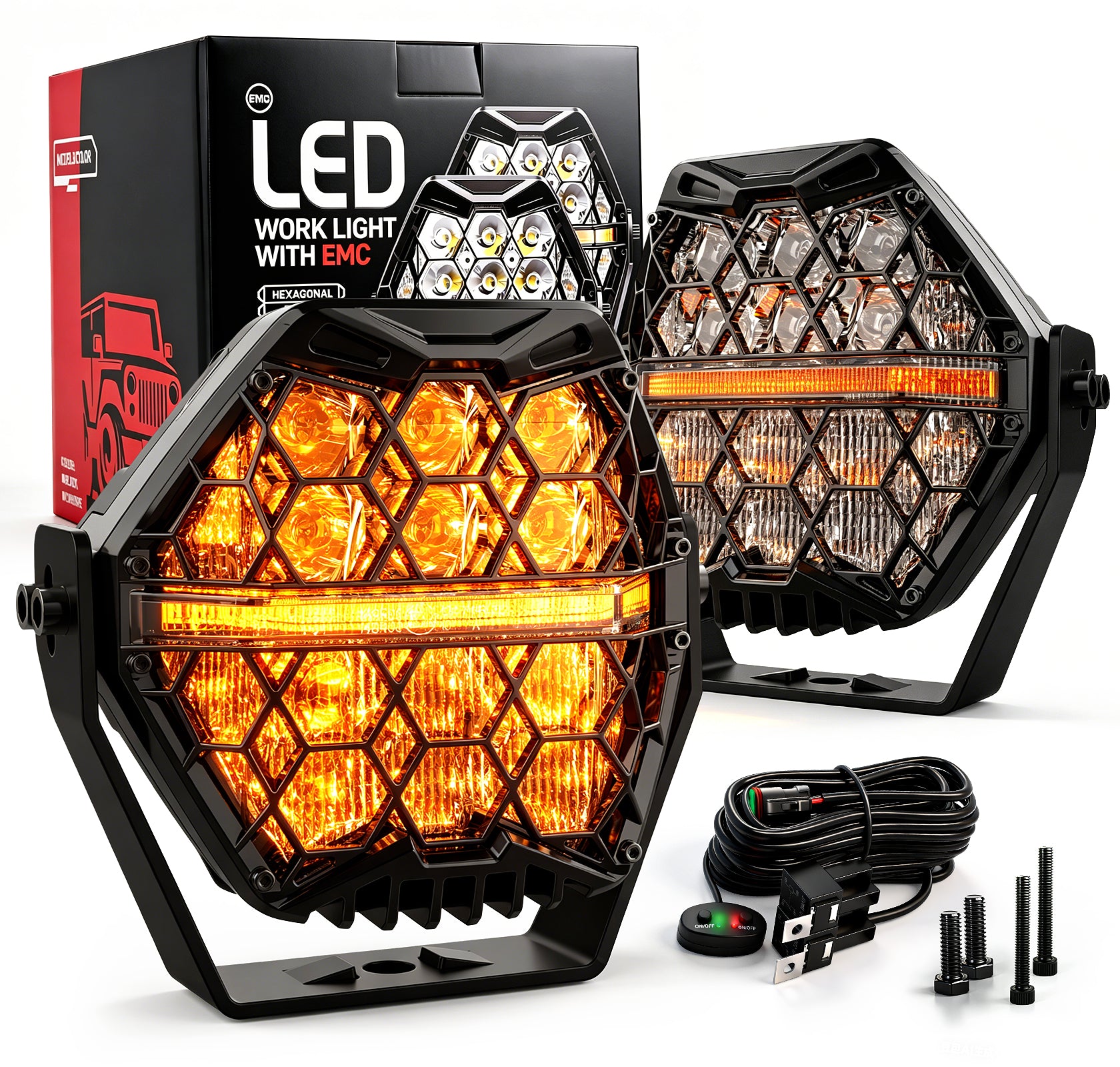 Street Legal LED Driving Lights for Offroading