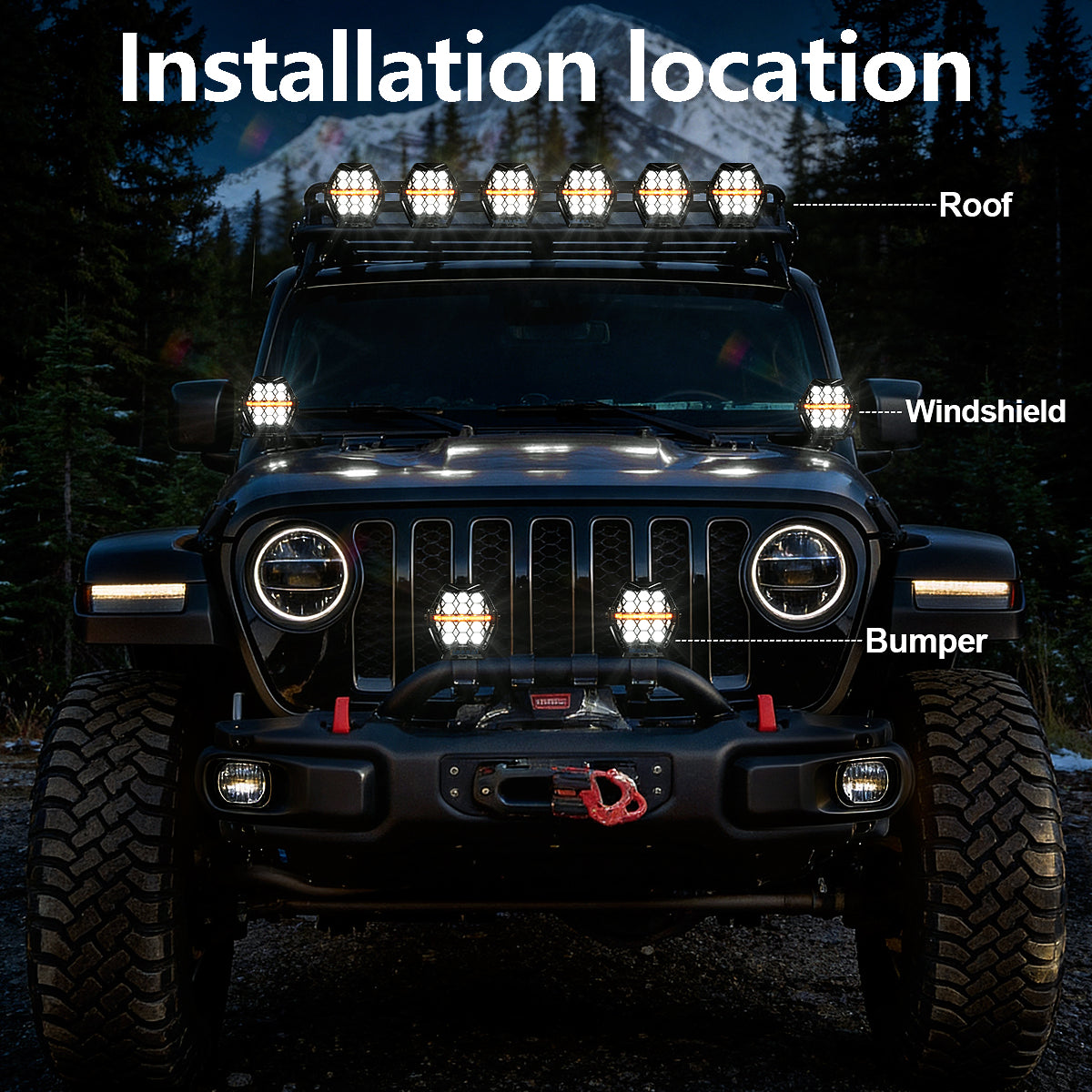 Multi-Purpsoe Offroad Work Light Sollution