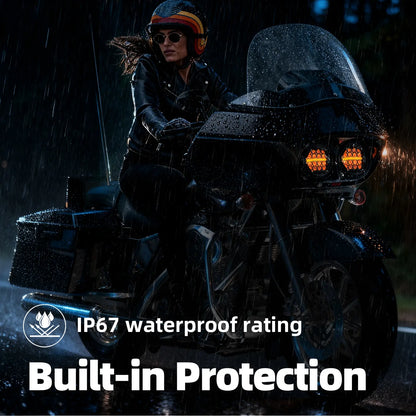 best road glide headlight upgrade