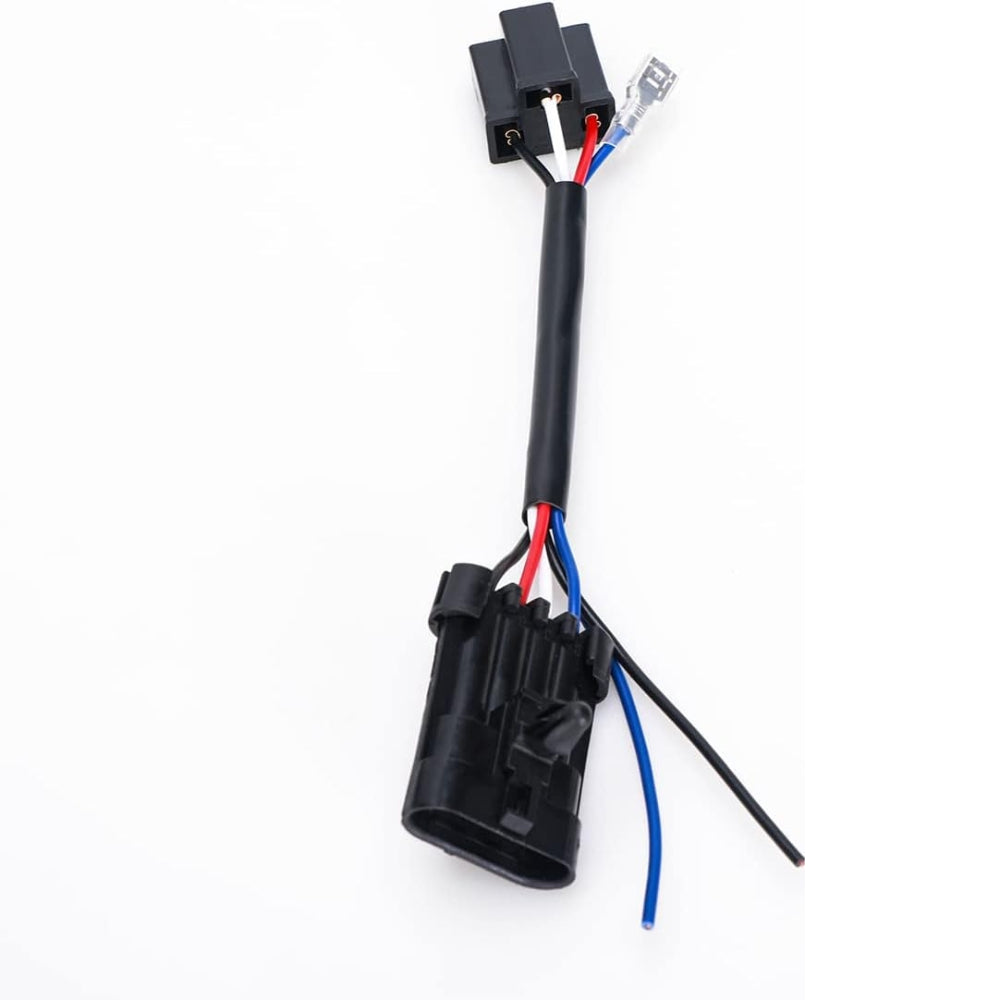 5 75 Inch 7inch LED Headlight Wire Harness 4 Pin To H4 Conversion Adap 5-75-inch-7inch-led-headlight-wire-harness-4-pin-to-h4-conversion-adap