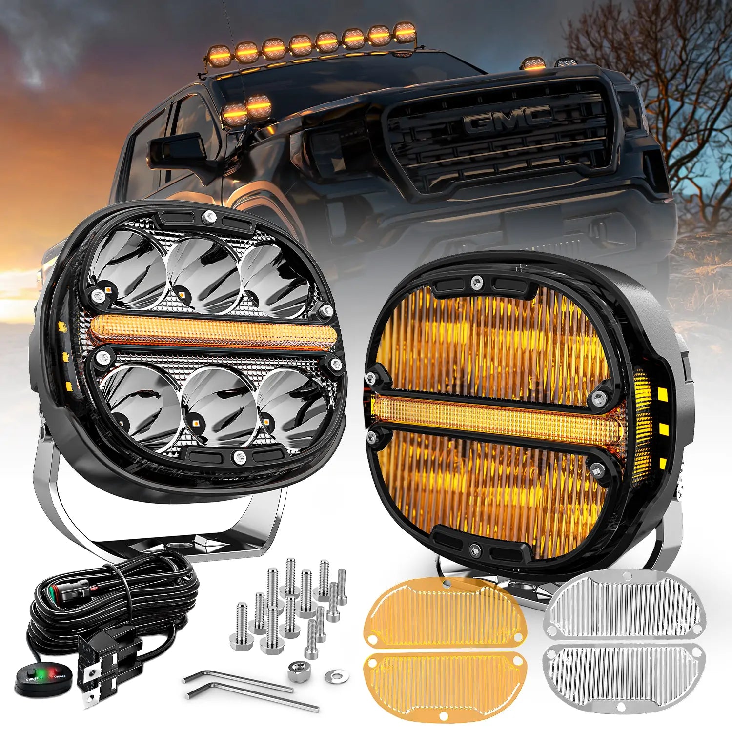 5 inch LED Driving Light Pods