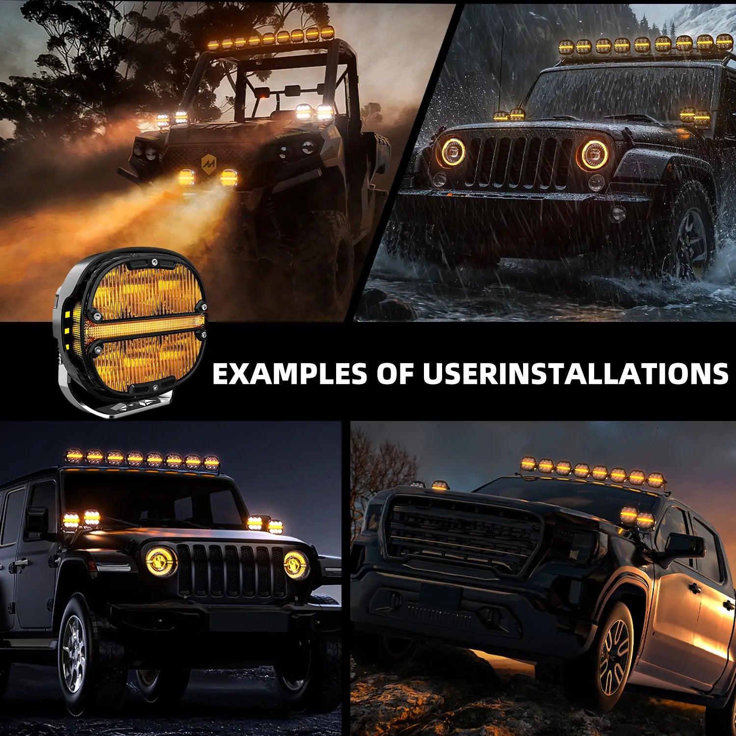 led amber driving lights