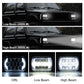 5×7 LED Headlights for Jeep Wrangler YJ Chrokee XJ