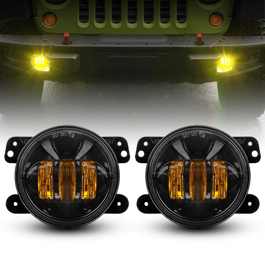 LED Fog Lights for Jeep Wrangler JK