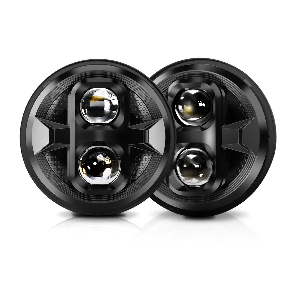 Jeep Wrangler LED Headlights 7 inch Headliamps