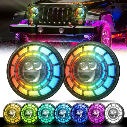 7 INCH RGB Headlights