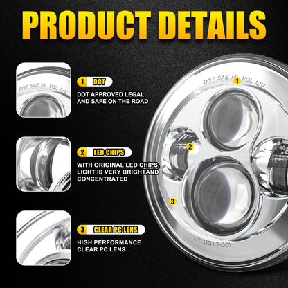 High Quality LED Headlights for Jeep