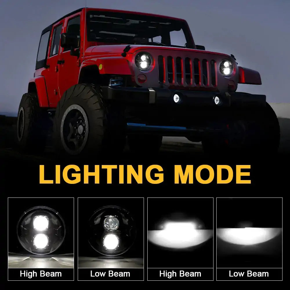 Best led headlights for jeep wrangler jk