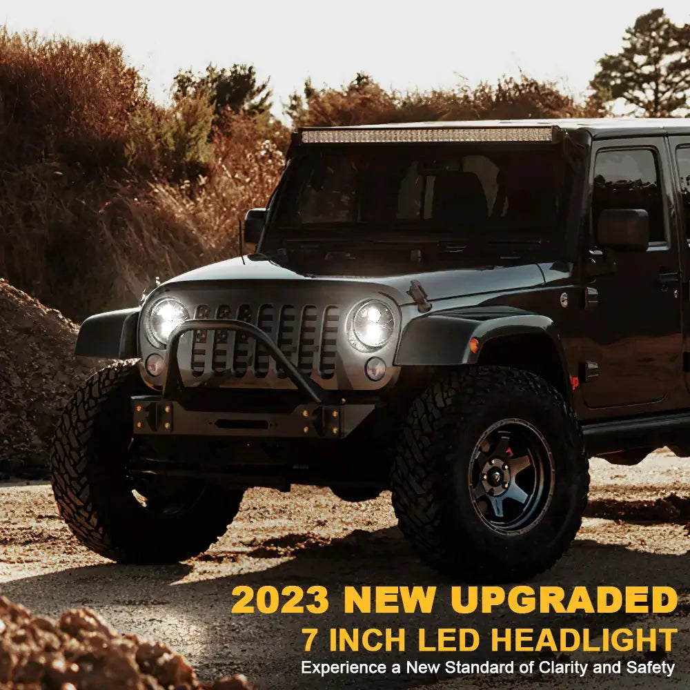 2023 New Design 7 inch round headlights for Jeep, Hummer, Chevy
