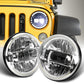 7" LED Headlights, RHD , CHROME