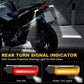 BMW Motorcycle Rear Turn Signal Indicator with red drl and amber turn signal and ground projection warning light