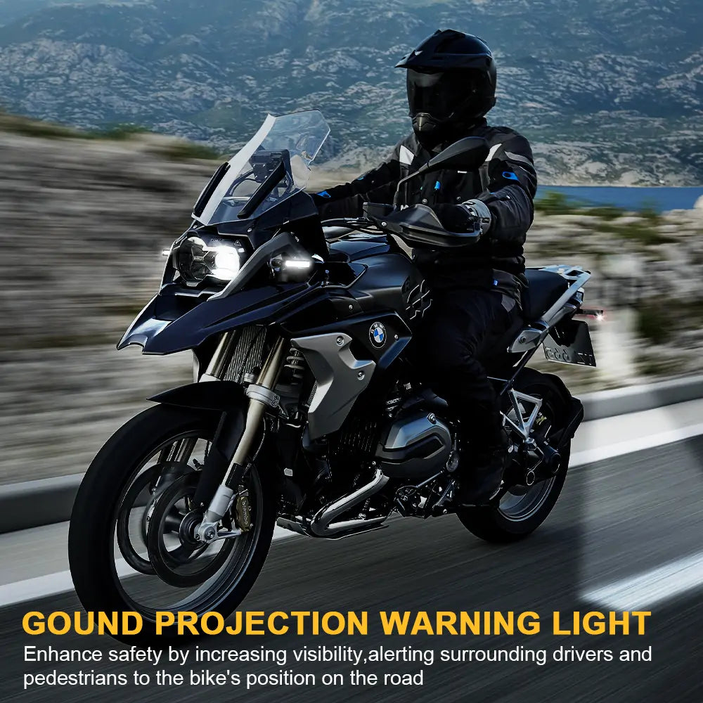 Ground Projection warning light for BMW Motorcycle