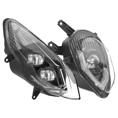 Full LED Headlight Assembly Compatible with BMW S1000RR 2015-2018, E-Mark Approved