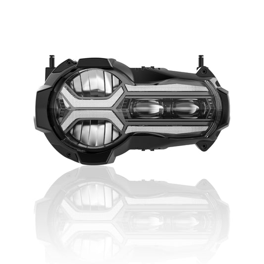 LOYO LED Headlight with Hi Lo Beam DRL for BMW R1200 GS R1250 2014-2019, E-Mark Approved
