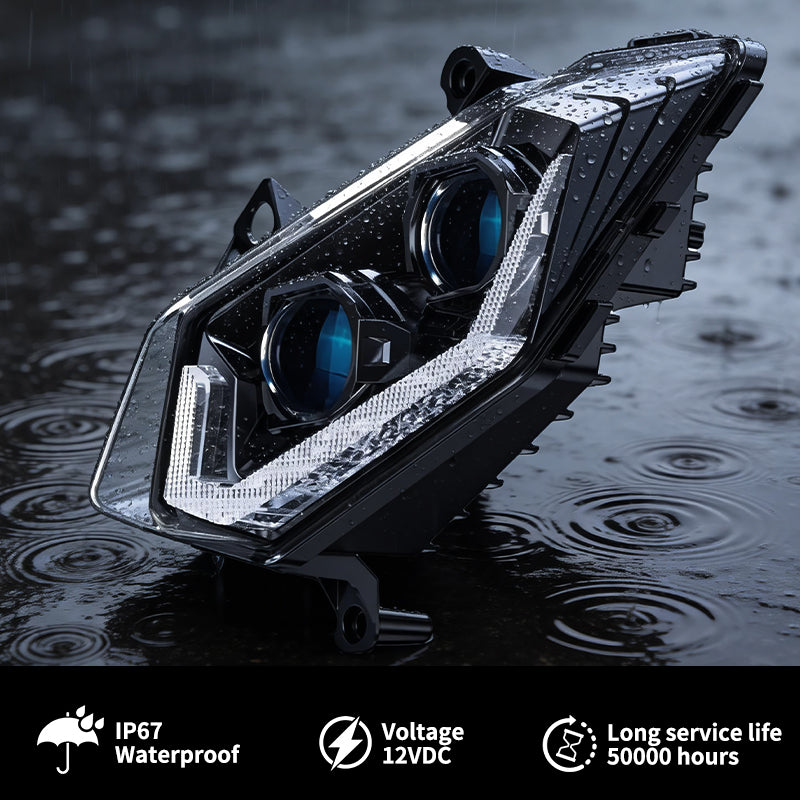 can am x3 headlight upgrade, waterproof IP67