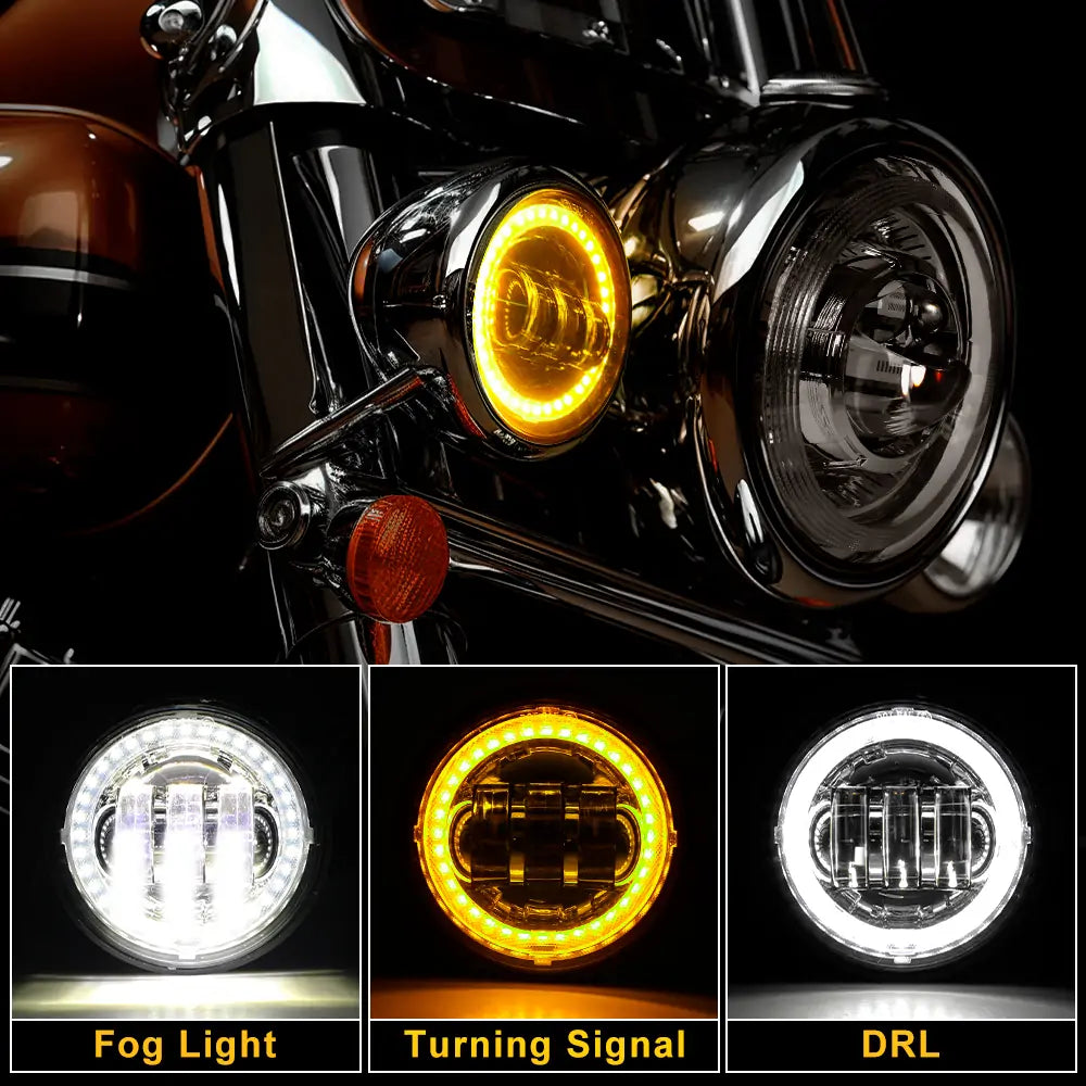 LED Passing Lights for Harley Davidson Street glide