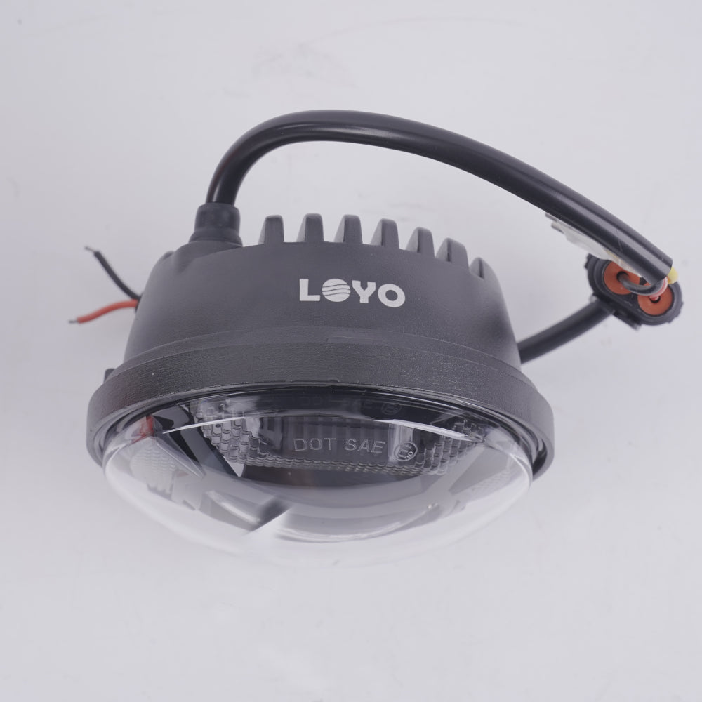 4.5 inch 30W LED Passing Lamps for Harley Davidson - Dual Light Modes, DOT Approved