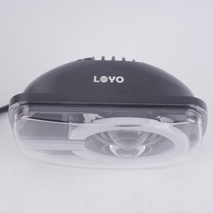 LOYO 5x7 Inch LED Headlights W/ DRL & Turn Signal For Jeep Wrangler YJ Cherokee XJ Trucks