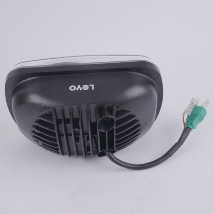 LOYO 5x7 Inch LED Headlights W/ DRL & Turn Signal For Jeep Wrangler YJ Cherokee XJ Trucks