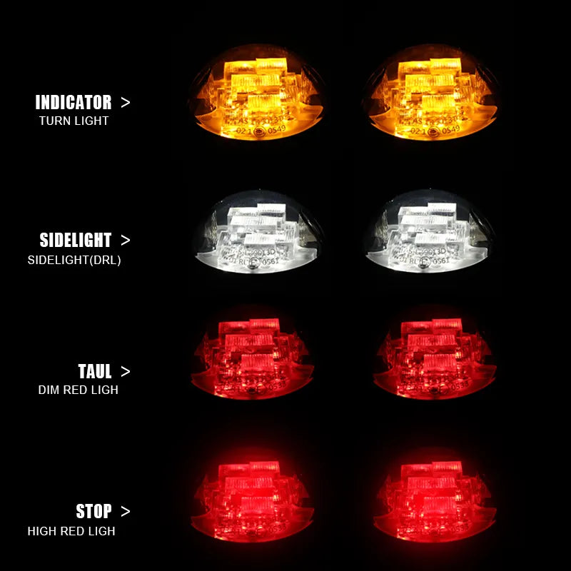 land rover defender side indicator lights Brake Lights Stop Lights