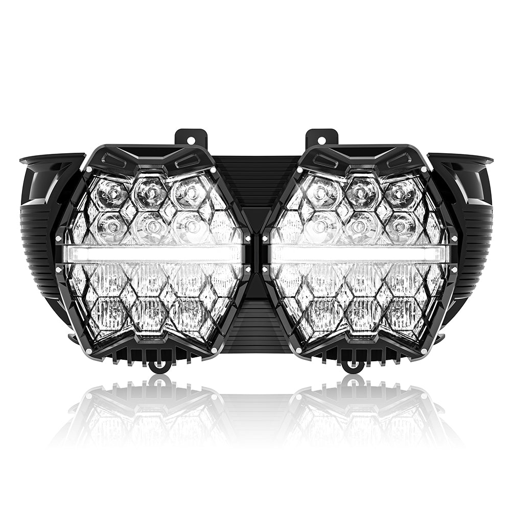 Road Glide LED Headlight replacement for Harley Davidson Motorcycle