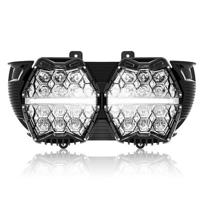 Road Glide LED Headlight replacement for Harley Davidson Motorcycle