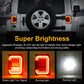 jeep wrangler jk led tail lights with brake light turn signal light DRL Reverse light