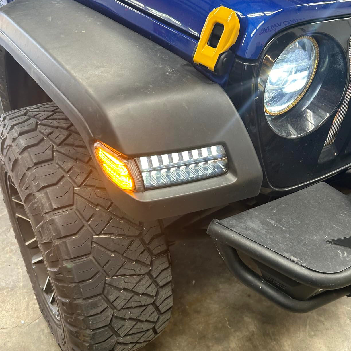  Wrangler JL side fender light replacement