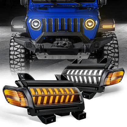 LED Fender Lights for Jeep Wrangler jl Glaidator Sport Sport S  Models