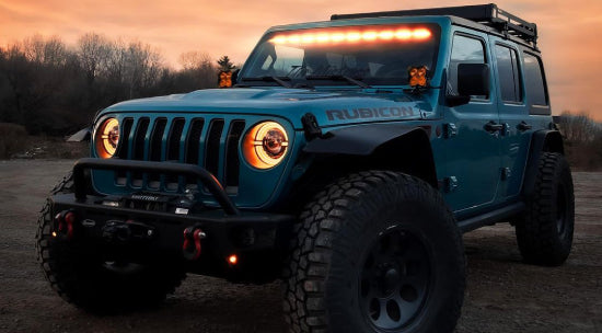 LED Headlights for Jeep Wrangler, Gladiator