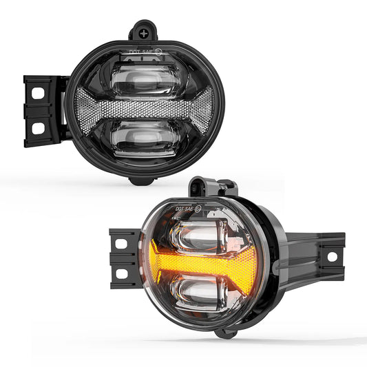Ram LED Fog Lights Fits for 2002-2008 Dodge Ram 1500