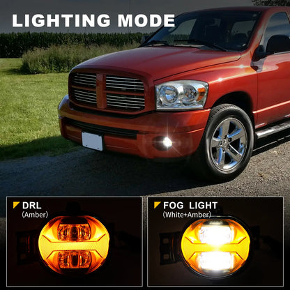Fog Light Assemblies for 2002 Dodge Ram 1500
