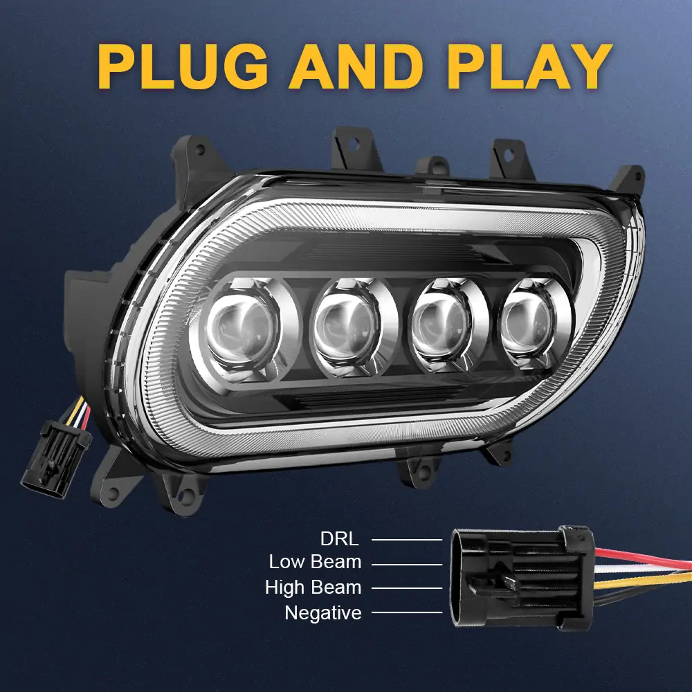 Harley Motorcycle LED Headlight for Road Glide