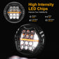 7 inch LED Headlight with High Low Beam And DRL for HD and Indian Motorcycle