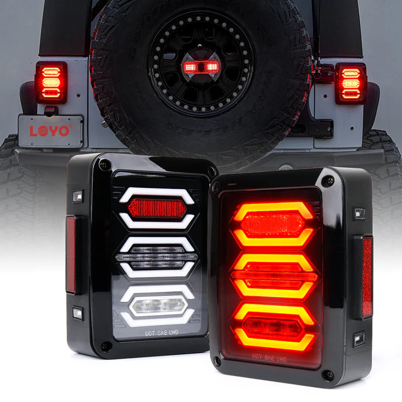 LED Tail Lights for Jeep Wrangler JK