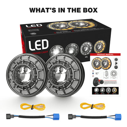 7 inch LED Headlights, Plug and Play