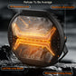 LOYO Amber Led Pods Offroad Driving Lights Cube, 5.75 in 12000LM LED Light Bar For Trucks Jeep Ford UTV ATV, 2PCS