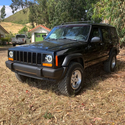 LOYO 5x7 Inch LED Headlights W/ DRL & Turn Signal For Jeep Wrangler YJ Cherokee XJ Trucks