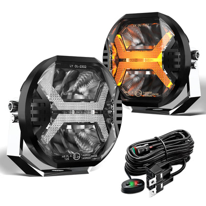 4 inch LED Pods Offroad Driving Lights 50W