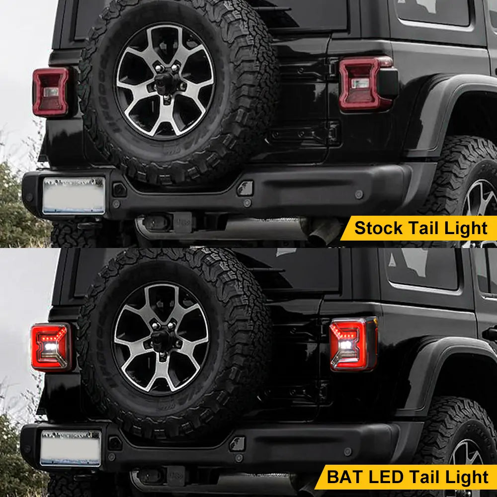 Jeep Wrnagler JL Tail Lights Upgrade