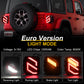 LOYO Jeep Wrangler JL LED Tail Lights Euro Version