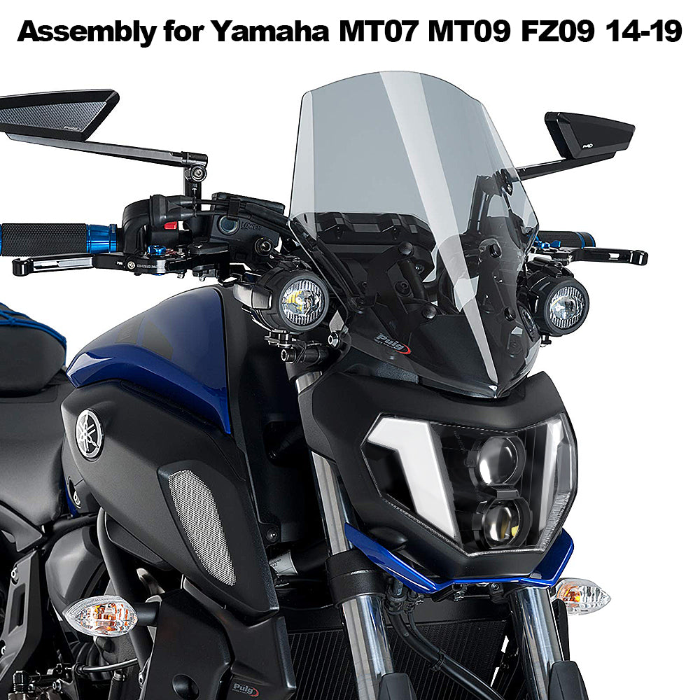 入荷nowオンラインストア for Assembly Headlight LED LOYO Yamaha DRL White with Headlamp LED Beam  Sealed Low High FZ-09, MT-07 MT-09 パーツ
