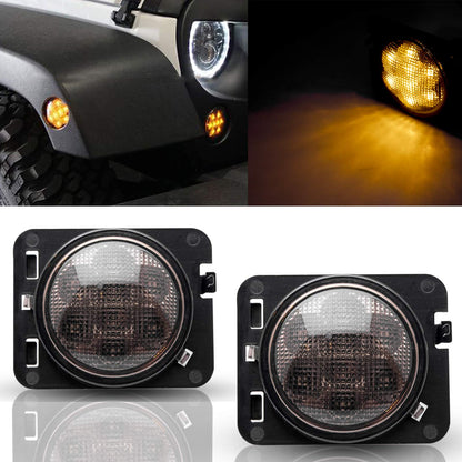 LED Side Marker Lights for Jeep Wrangler JK