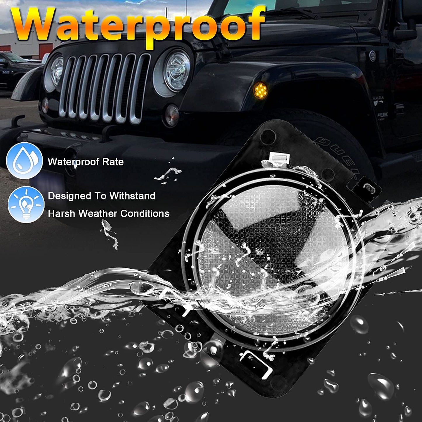 Waterproof IP68 LED Side Marker Lights