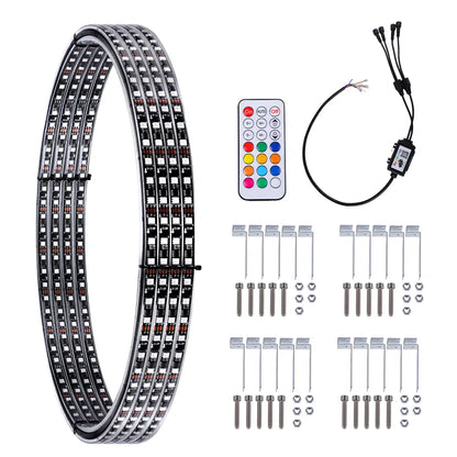 RGB LED Chasing Wheel Lights | LOYO LED | APP & Remote Control