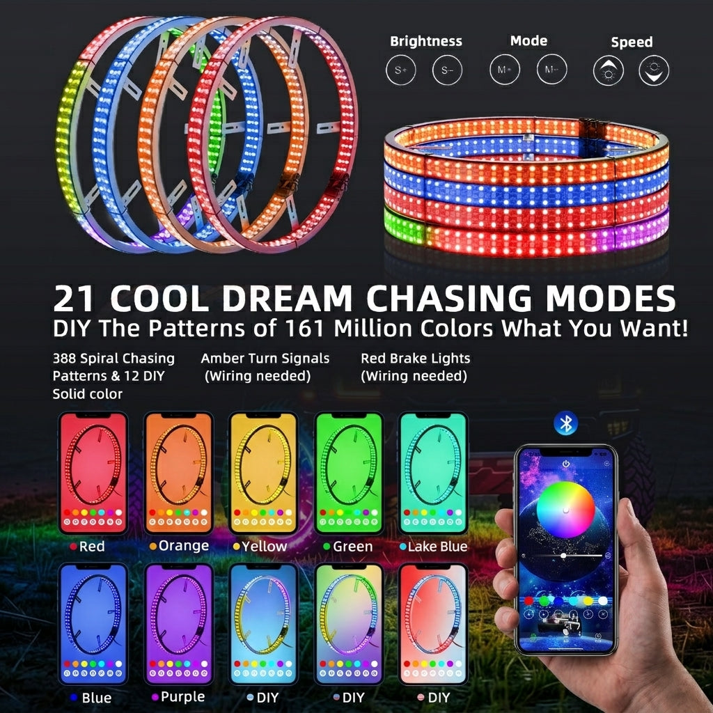 wheel rim lights